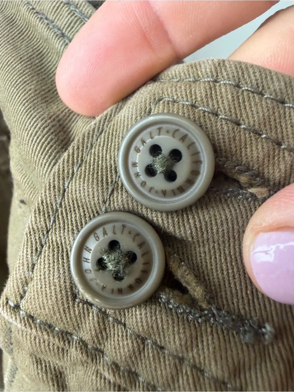 Brandy Melville olive green